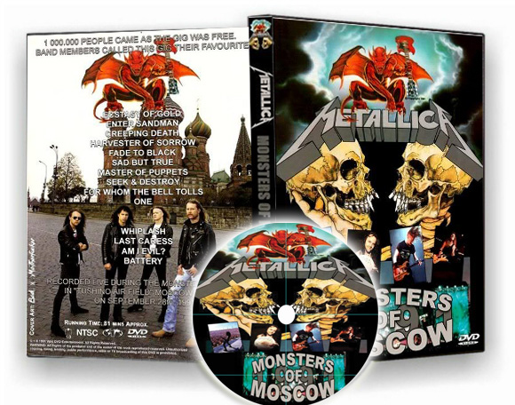 Sandman metallica moscow 1991 enter Metallica (The